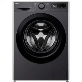 LG F2WR508SBM 8 kg Waschmaschine mit AI DD, Dampffunktion & 1200 U/min | Energieeffizienzklasse A | Silber