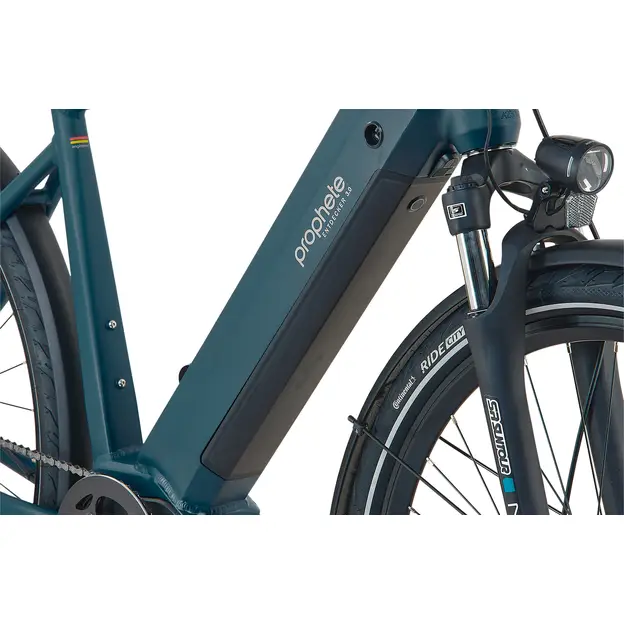 Prophete Entdecker 3.0 Trekking E-Bike 28 Zoll - 360 Wh - Integrierte Batterie - Mittelmotor - 9-Gang Schaltwerk - HDY Scheibenbremse – Bild 3