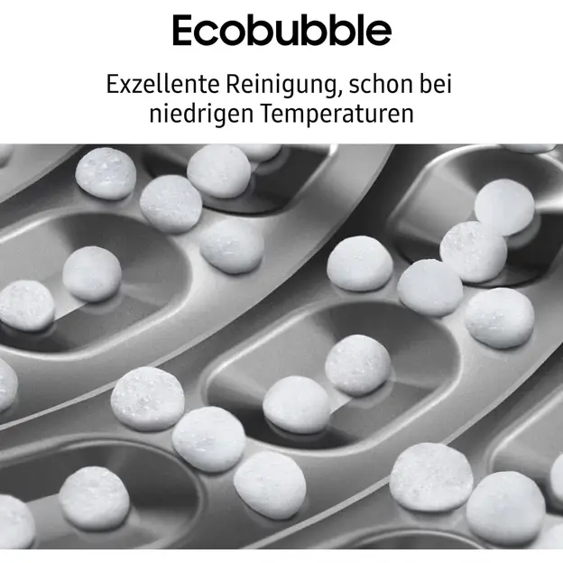 Samsung WW90T504AAWCS2 9 kg Waschmaschine mit AI Ecobubble, Hygiene-Dampf & 1400 U/min | Energieklasse A – Bild 6