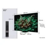 TCL 85C7K QD-Mini-LED Google TV (Flat, 85 Zoll / 216 cm, HDR 4K, SMART TV) – Bild 3