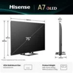 Smart TV Hisense 75A7Q 75" 4K Ultra HD LED HDR D-LED QLED – Bild 4