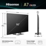 Smart TV Hisense 50A7Q 4K Ultra HD 50" LED HDR D-LED – Bild 3