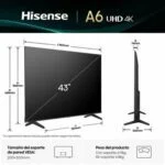 Smart TV Hisense 43A6Q 43" 4K Ultra HD LED HDR D-LED – Bild 3