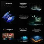 XIAOMI TV S Mini LED 75 Zoll (191 cm), 4K UHD Smart TV, 144Hz (240Hz Game Boost) – Bild 6