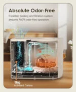 BEECO HQD-450 (4,5L) Küchenkomposter 4,5L Kapazität Verwandelt Abfälle in Natürl – Bild 7
