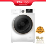 TCL Waschmaschine, 10 kg, Energieklasse A, Bakterien-Eliminierungssystem, Smart