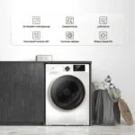 TCL Waschtrockner 10kg/6kg, Smart DD Motor 🌟Waschen & Trocknen 60 Min⚡1200 U/m – Bild 4