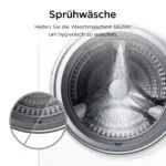 TCL Waschtrockner 10kg/6kg, Smart DD Motor 🌟Waschen & Trocknen 60 Min⚡1200 U/m – Bild 11