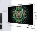 TCL C6K 98C6K, 2,49 m (98"), 3840 x 2160 Pixel, QD-Mini LED, Smart-TV, WLAN, Met – Bild 2