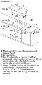 Siemens ED751HQ26E Induktionkochfeld Dunstabzug 70cm 7400W Timer 4 Zonen 80cm ⚡ – Bild 9