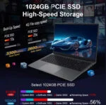 QWERTY Laptop 15,6" AMD Ryzen 7 5825U 16GB DDR4 RAM +1TB SSD ⚡Windows 11 Office – Bild 6