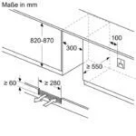 Siemens 30 cm Einbau Weinkühlschrank 82 cm iQ500 2 Zonen Glastür KU20WVHF0 Wine – Bild 6