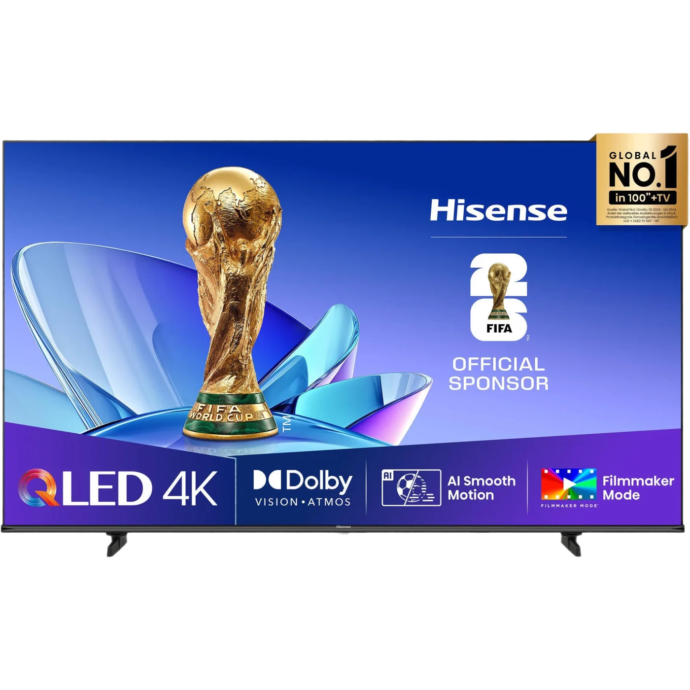 Hisense 43 Zoll Smart TV Fernseher 4K UHD WiFi Bluetooth HDR10 Dolby Vision NEU Hisense 43 Zoll Smart TV Fernseher 4K UHD WiFi Bluetooth HDR10 Dolby Vision NEU – Bild 1