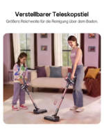 Vactidy Blitz V10 PRO 45 Min Akku-Staubsauger Handstick, 100 AW/50 kPa, LED, 2kg – Bild 7