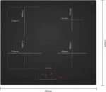Siemens iQ500 ED61AHSC1E Induktionskochfeld 60 cm HomeConnect Mattschwarz Sensor – Bild 2