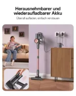 Vactidy Blitz V10 PRO 45 Min Akku-Staubsauger Handstick, 100 AW/50 kPa, LED, 2kg – Bild 9
