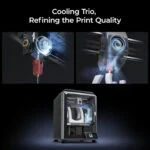 Creality K1C 3D-Drucker|600mm/s High-Speed|KI-Kamera|Auto-Leveling|Silent-Modus – Bild 7
