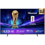 Hisense 65 Zoll QLED-Fernseher, 65E77Q PRO, 164 cm, 144Hz UHD TV, Youtube, VIDAA