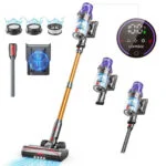 Laresar V7 PRO 600W ⚡Akku Staubsauger 65kPa Handstaubsauger Beutellos😍 Zubehör