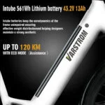 Bafang E-City-Fahrrad Elektrofahrrad 28-Zoll 43,2V 13Ah, 120 km, 250W Motor Bike – Bild 3