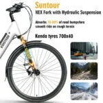 Bafang E-City-Fahrrad Elektrofahrrad 28-Zoll 43,2V 13Ah, 120 km, 250W Motor Bike – Bild 4
