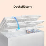 TCL Gefrierschrank 98L Aufbewahrungskorb, Gegengewicht-Decke❄️ Temperaturregler – Bild 5