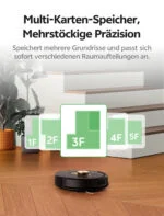 Vactidy W9 Saugroboter Wischfunktion, 8000Pa Staubsauger Roboter LiDAR Navi 50dB – Bild 5