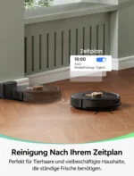 Vactidy W9 Saugroboter Wischfunktion, 8000Pa Staubsauger Roboter LiDAR Navi 50dB – Bild 8