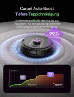 Vactidy W15 Saugroboter, Wisch, Beutellos, Multi-Zyklon, LiDAR nav 10kPa, 180min – Bild 7