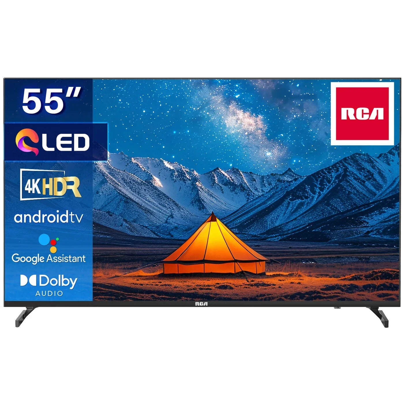 55 Zoll Android Smart TV QLED 4K UHD Fernseher Google Dolby Triple Tuner DE🌟NEU 55 Zoll Android Smart TV QLED 4K UHD Fernseher Google Dolby Triple Tuner DE🌟NEU – Bild 1