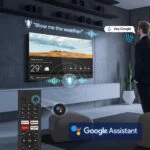 55 Zoll Android Smart TV QLED 4K UHD Fernseher Google Dolby Triple Tuner DE🌟NEU – Bild 3