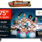 TCL 75T69C 75 Zoll QLED, Direct LED, 4K HDR, Smart Google TV, Dolby Fernseher