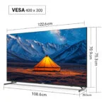 55 Zoll Android Smart TV QLED 4K UHD Fernseher Google Dolby Triple Tuner DE🌟NEU – Bild 8