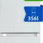 CHiQ Kühl-Gefrierkombi 356 Liter, 260L/96L, Türalarm, Holiday Mode ❄️Kühlschrank