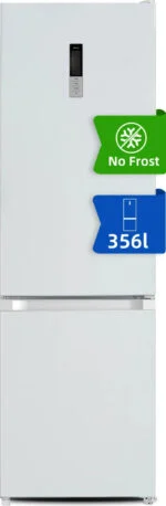 CHiQ Kühl-Gefrierkombi 356 Liter, 260L/96L, Türalarm, Holiday Mode ❄️Kühlschrank