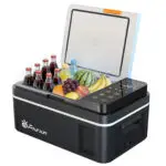 Tragbarer 1L/25L/35L/45L/55L Kompressor-Kühlschrank mit Bluetooth-App, DC & AC – Bild 5