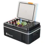Tragbarer 1L/25L/35L/45L/55L Kompressor-Kühlschrank mit Bluetooth-App, DC & AC – Bild 11
