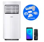 9000BTU Mobiles Klimagerät, 900W, 3in1 Klimaanlage, 30m², leise, WLAN, App iOS❄️ – Bild 2