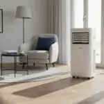 9000BTU Mobiles Klimagerät, 900W, 3in1 Klimaanlage, 30m², leise, WLAN, App iOS❄️ – Bild 4