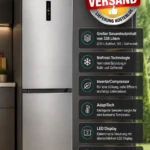 Gorenje NRK620AAXL4 Kühl-Gefrierkombination NoFrost Energieklasse A Edelstahl