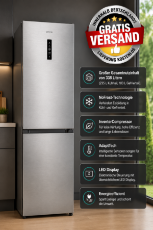 Gorenje NRK620AAXL4 Kühl-Gefrierkombination