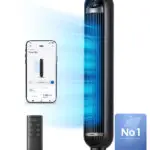 Turmventilator, 25dB ultraleise Bodenventilator, 90° Oszillation ❄ App-Steuerung