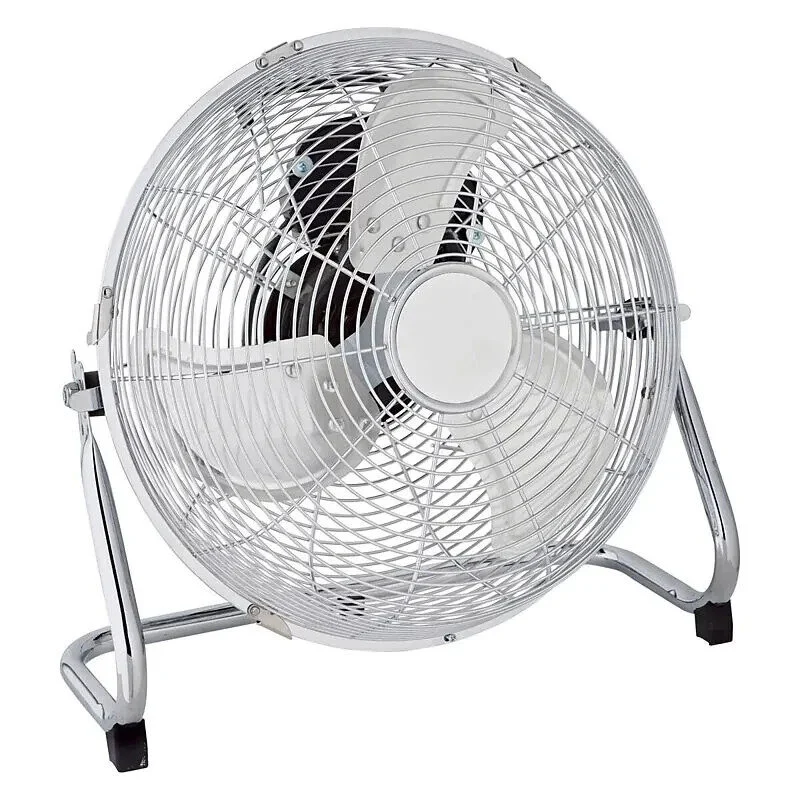 𖣘 Bodenventilator 40 cm Metall Chrom Ventilator 3 Stufen für Büro Wohnzimmer ❄️ 𖣘 Bodenventilator 40 cm Metall Chrom Ventilator 3 Stufen für Büro Wohnzimmer ❄️ – Bild 1
