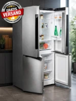Bosch KFN96VPEA Multi Door Kühl-Gefrierkombination NoFrost605L Edelstahl Serie 4