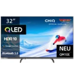 CHiQ 32-Zoll QLED Smart Google TV | Randloses Metalldesign, HDR10 Fernseher L32Q