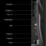 CHiQ 32-Zoll QLED Smart Google TV | Randloses Metalldesign, HDR10 Fernseher L32Q – Bild 4