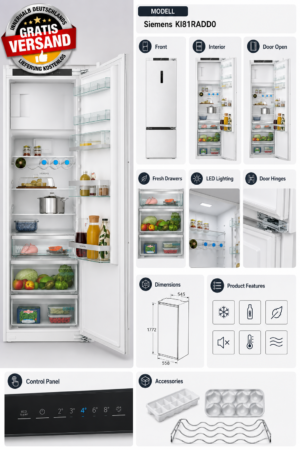 Siemens KI81RADD0 Einbaukühlschrank