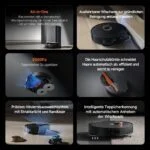 Xiaomi Robot Vacuum X20 Max Saugroboter 8000Pa, Stark🌀 Wisch- duales Moppsystem – Bild 3