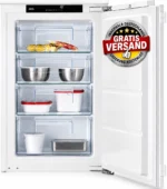 AEG TAB6L88EF Einbau Gefrierschrank 98L LowFrost Festtür Touch E Weiß 88cm