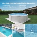Ultenic Pooleco 10 Poolroboter Kabellos Akku Poolsauger 5200mAh 90Min Selbstpark – Bild 9